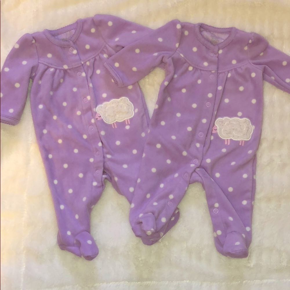 Carter's Pajamas Babygirl Sleep-N-Play- Twins